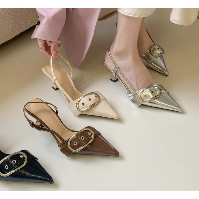 Casual Sandal Leather - أحذية نسائية جديدة بتصميم عصري أنيق