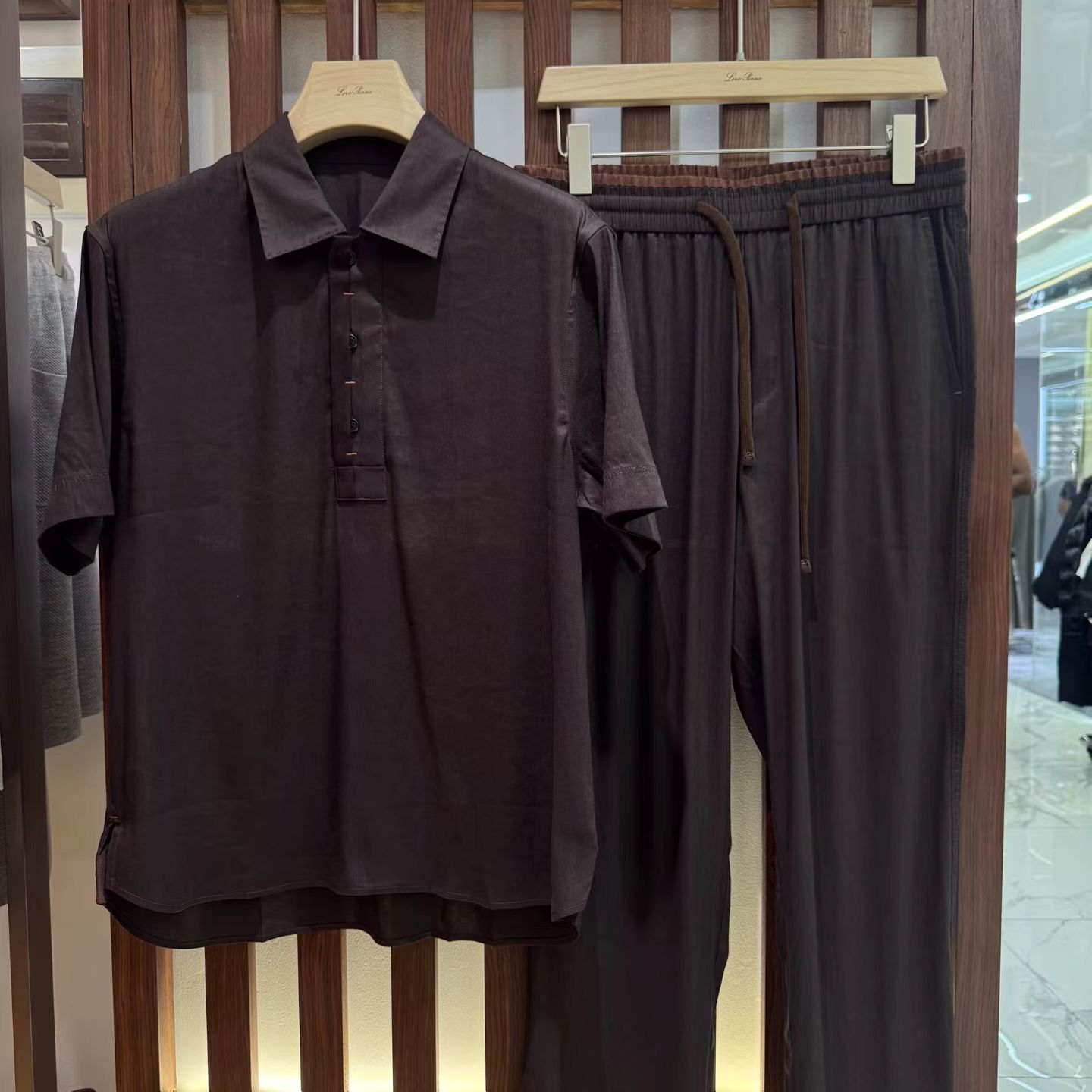 Short Linen Drawstring - بدلة رجالية صيفية فاخرة عالية الجودة