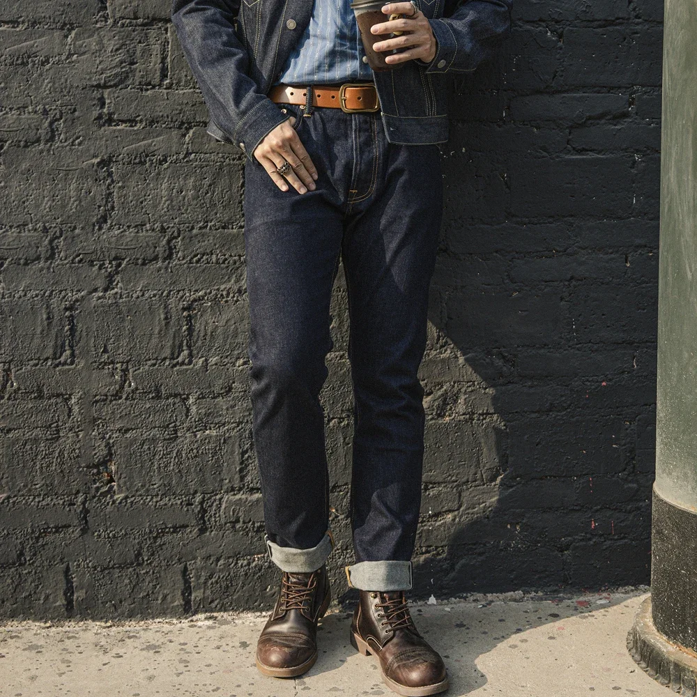 Levis Jeans 501 - ريد تورنادو 12oz جينز مستقيم نحيف