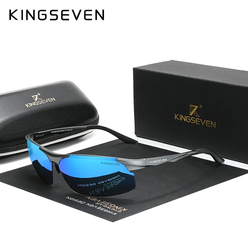 نظارات شمسية KINGSEVEN للرجال  - مراجعة Sunglasses Aviator Polarized وسعره