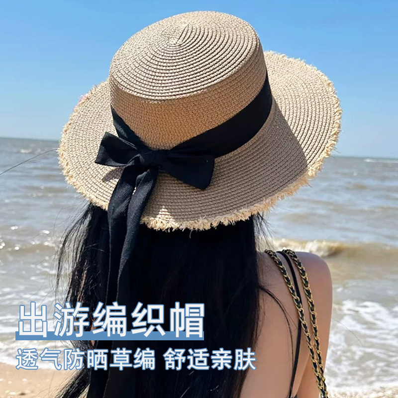 قبعة شمس نسائية من القش بفيونك - مراجعة Packable Hat Nylon وسعره