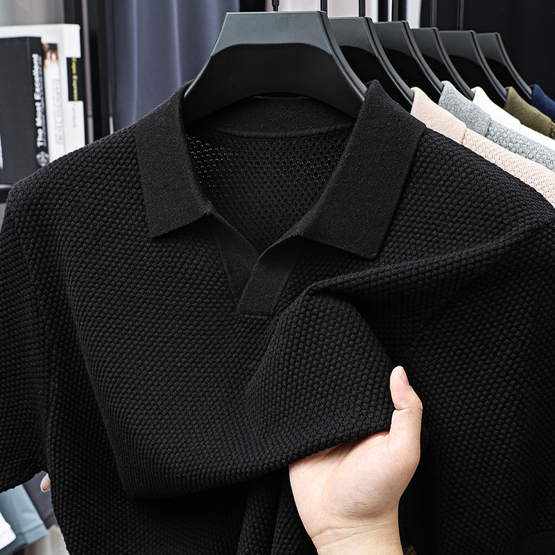 100% القطن قصير الأكمام قميص ب - مراجعة Polo Shirt Pique وسعره