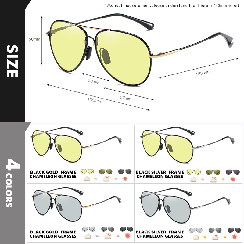 نظارات شمسية فاخرة للطيران من  - مراجعة Sunglasses Aviator Polarized وسعره