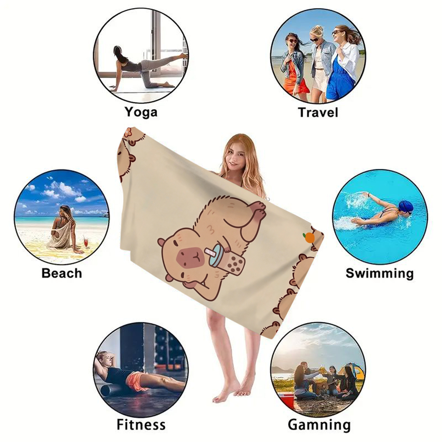 منشفة شاطئ كبيرة الحجم - مصنوع - مراجعة Beach Towel Large وسعره
