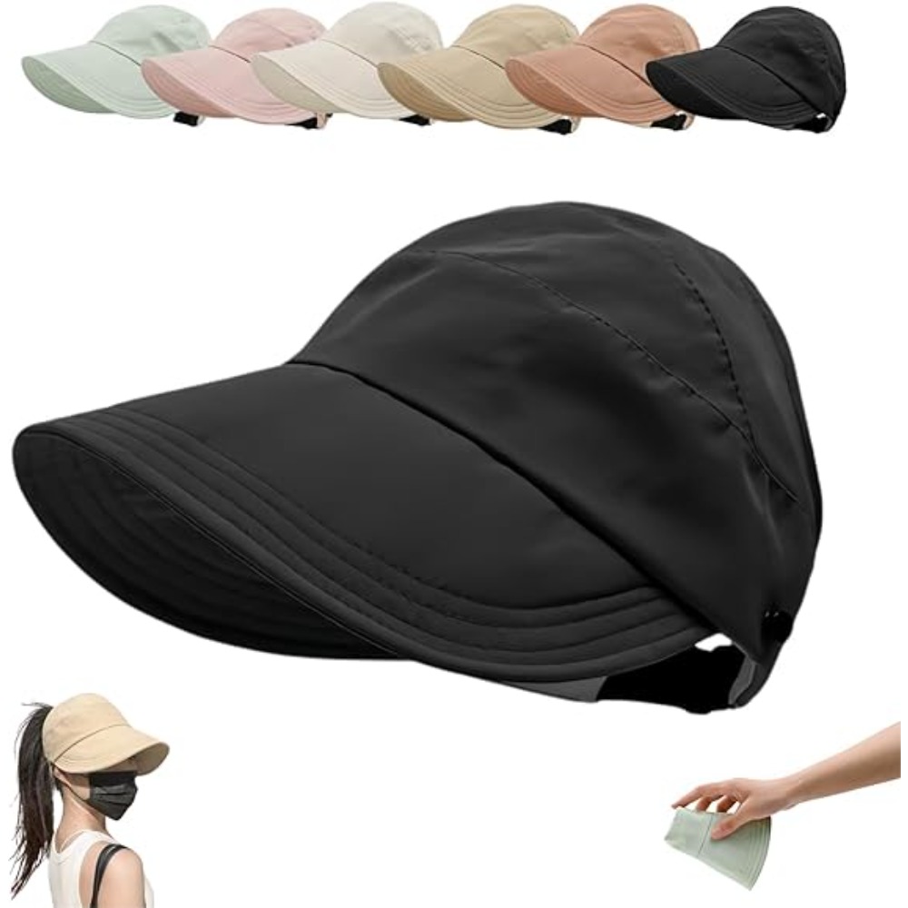 قبعات شمسية نسائية واسعة الحوا - مراجعة Packable Hat Nylon وسعره